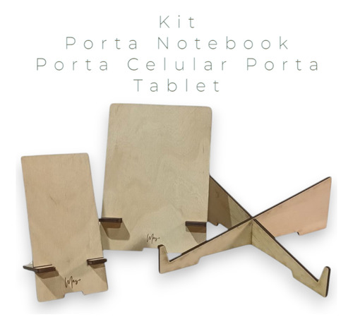 Kit Atril Soporte Porta Celular Porta Notebook Porta Tablet