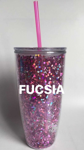 Vaso Glitter Mayoreo 60 Pzas Mayoreo