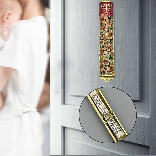 Puerta Mezuzah Crafts Mezuzah Mesiánico Religioso Estilo C
