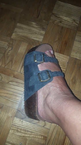 Sandalias 35 De Cuero Super Cómodas.  18 Y Rio Negro. Montev