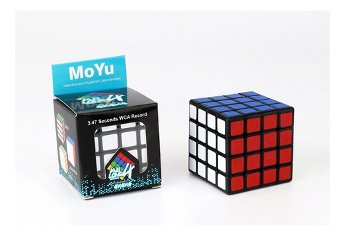 Cubo Rubik Moyu Meilong 4 X 4 Black Negro Cubo Magico 4x4x4