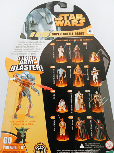 Super Battle Droid - Star Wars Revenge Of The Sith No. 4 (Usado)