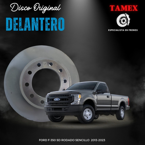 Disco Original Delantero Ford F-350 4x4 Rodado Sencil 2018