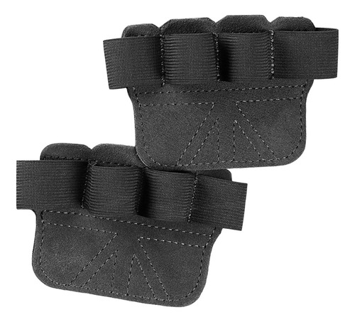 Almohadillas De Agarre Para Levantamiento De Gris Oscuro