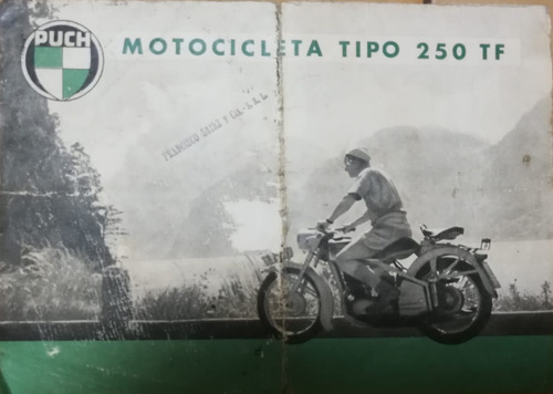 Puch 250 Tf Ideal Para Coleccionistas Año 1950