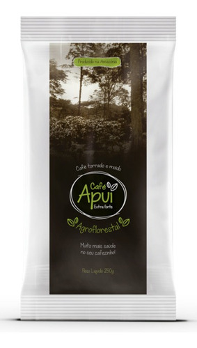 Kit C/ 4 Pacotes 250g - Café Apuí Agroflorestal Em Pó