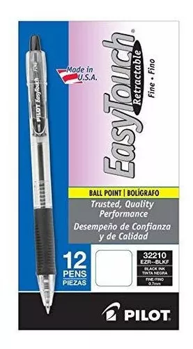 Plumas de Gel Borrables Pilot Pen Frixion Ball Punto fino Tinta negra roja  azul 3 piezas