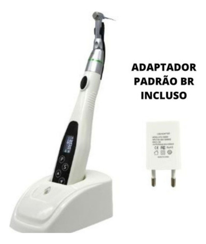 Motor Endodontia Sem Fio 16:1 Reciprocante Rotatório Led