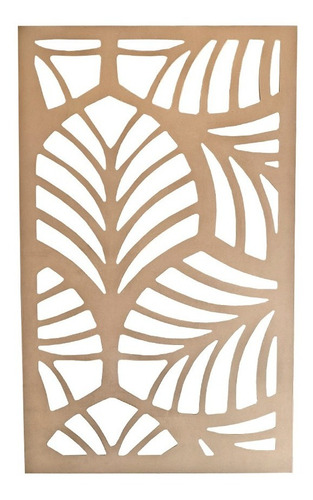 Panel Decorativo Hojas-respaldo De Cama Sommier Para Pintar!