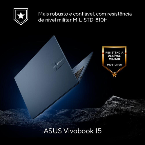 Notebook Asus Vivobook Intel Core I5 1334u 8gb 256ssd W11