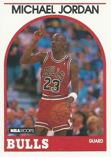Barajita Michael Jordan Hoops 1989 #200 Bulls Chicago