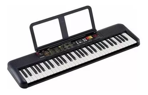 Yamaha PSR-F52 Teclado Portátil de 61 Teclas 1 Audibax Onyx Pack V2 de Soporte  Teclado / Piano + Banqueta – Music Stroker