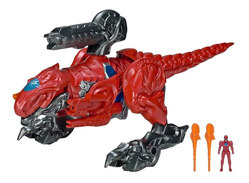 Zord T-rex De Los Power Rangers Con Red Ranger