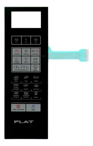 Membrana Teclado Compatível Panasonic Nngf 580 Mru Flat