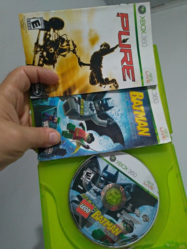 Jogo Xbox 360 Lego Batman The Video Game & Pure 2 Jogos Leia (Usado)