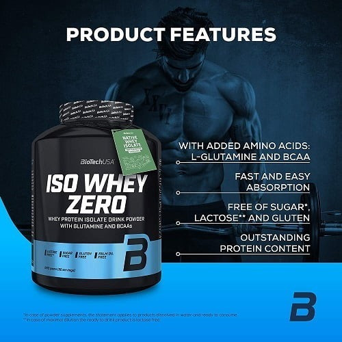 Biotechusa Proteina Iso Whey Zero 5 Lb Caramel+ Smart Shaker