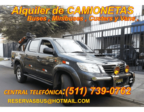 Alquiler De Mini Van Custer Minibus Bus Buses Minivan .tours