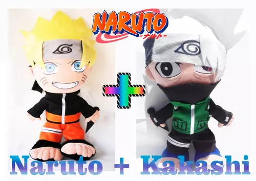 Pelucia Hatake Kakashi Naruto Sasuke Gaara Fofo 5