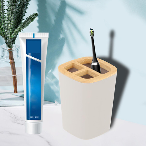 4 Compartimentos Soporte Compatible Con Cepillo De Dientes