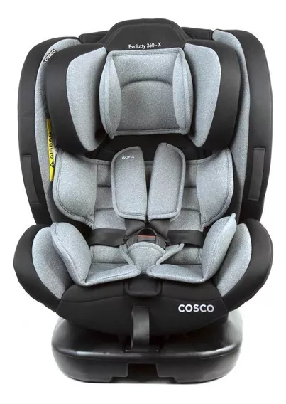 Cadeira Para Carro Cosco Evolutty 360 x0 Á 36kg Cinza Cosco Kids