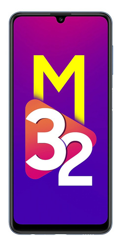 Samsung Galaxy M32 (6000 mAh) 64 GB light blue 4 GB RAM