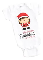 Comprar Plantillas Bodys Primer Navidad Bebés Remeras Diseños #4