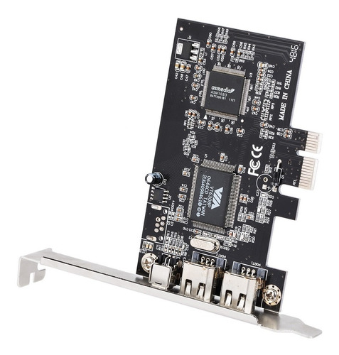 Pci - E 3 Portas 1394a 1394b Cartão Expansão Firewire