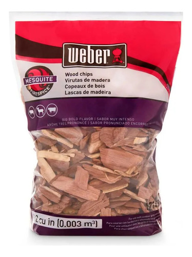 Leñitos De Madera Para Ahumar Mezquite 4.5 Kg