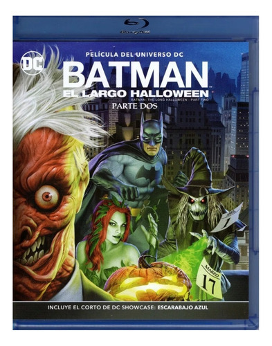 Batman El Largo Halloween Parte 2 Dos Dc Pelicula Blu-ray