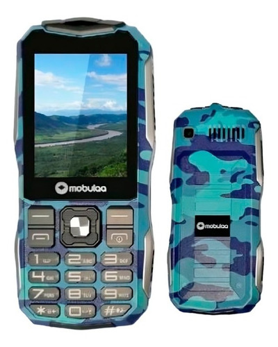 Celular Basico Mobulaa Doble Sim Modelo Militar Resistente