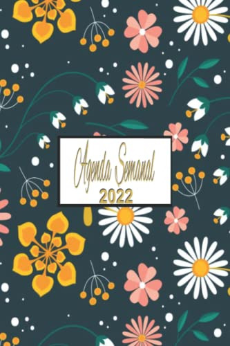 Agenda Semanal 2022: A5 Español 365 Dias |12 Meses Enero A D