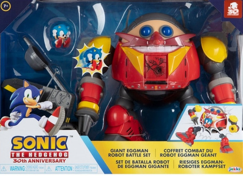 Sonic The Hedgehog Robot De Batalla Eggman 30 Aniversario