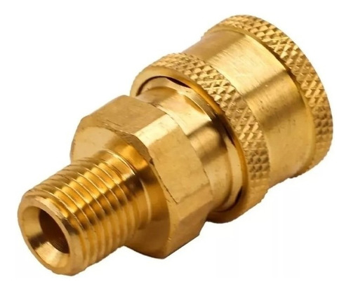 Bico Engate Rapido Adaptador 1/4 Dourado Detailer