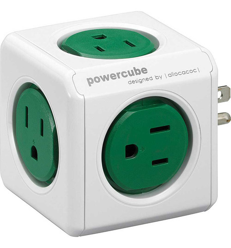 Powercube Original 4100 5 Enchufes Regleta Verde