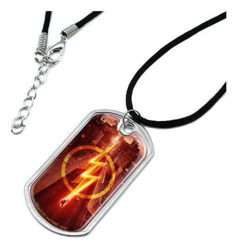 Graphics & More The Flash Tv Series - Collar Con Colgante Pa