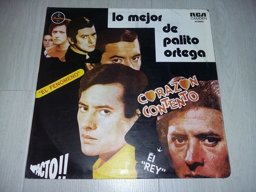 Lp Vinilo Disco Acetato Vinyl Palito Ortega Exitos Lo Mejor