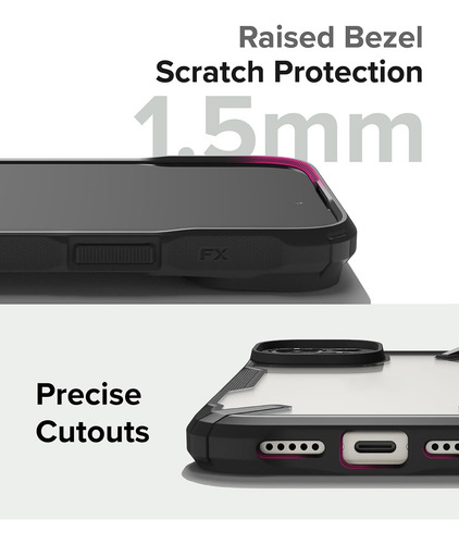 Carcasa Ringke Clear Para Apple iPhone 15 / Pro / Max