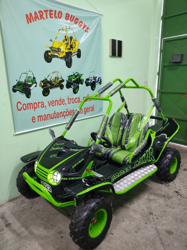 Míni Buggy Cross Dakar Verde Completo, Venha Conferir !!!