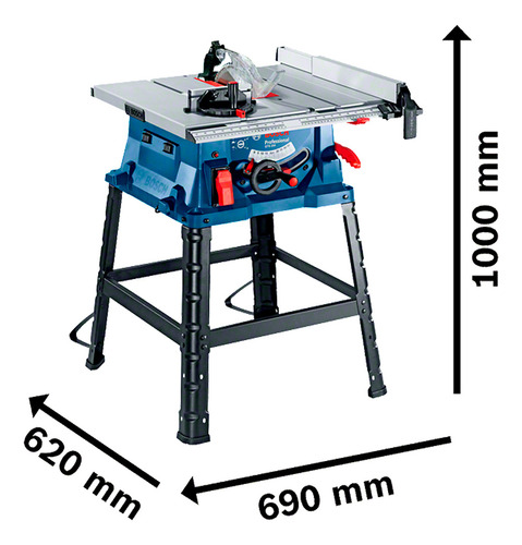 Sierra De Banco Bosch Gts 254 1800w 254mm 220v Con Disco