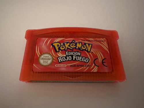 Lote 3 Pz Pokemon Rojo Fu Español Version Gba Re-pro & Envio