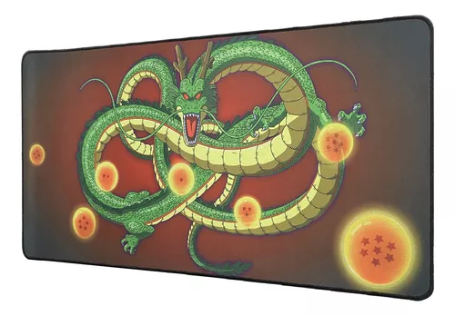 Mousepad Dragon Ball Esferas do Dragão anime com apoio