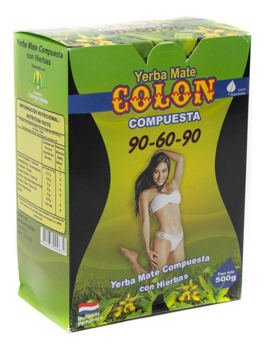Yerba Mate Colon 90 60 90 Pack 5 Unid