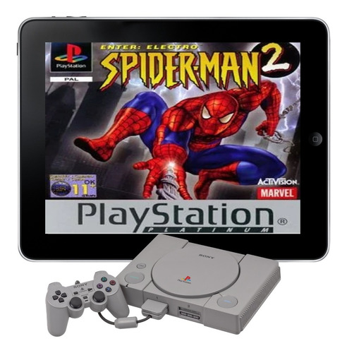 Colección Spiderman Ps1 + Regalos Apk Android