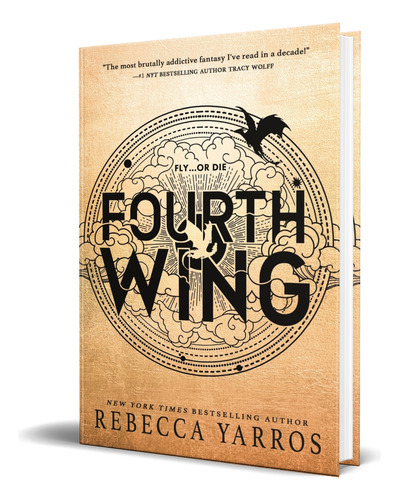 Fourth Wing Vol.1, De Rebecca Yarros. Editorial Entangled: Red Tower Books, Tapa Dura En Inglés, 2023