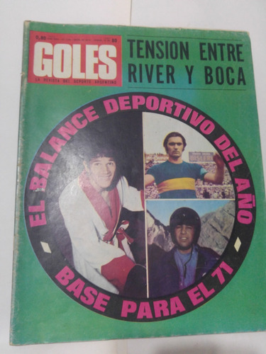 Goles 1148 Especial Balance Año 1970 Boca Independiente