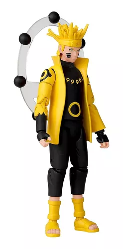 Boneco Articulado - Naruto Shippuden - Uzumaki Naruto Sage Of The