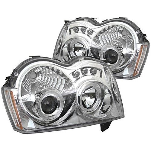 Luces Delanteras Led Cromadas Para Jeep Grand