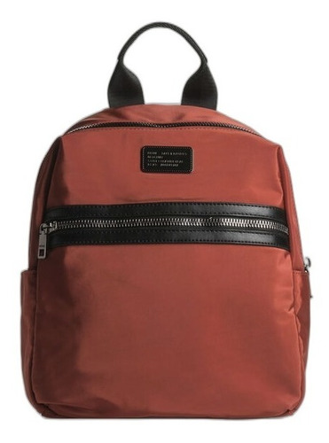 Mochila Prune Goldie En Nylon