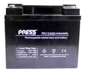 Bateria Gel De 12 Volt 40 Ah Press