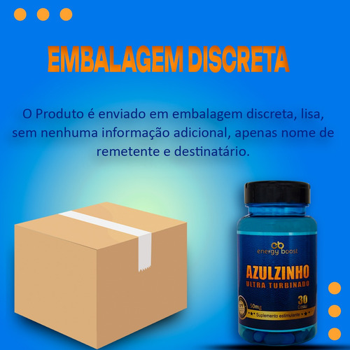 Azulzinho Ultra Turbinado Ação Rápida - Fórmula Concentrada Comprimidos